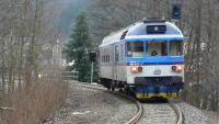 vlak Tanvald - trať 035 - oprava - napojení